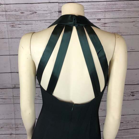 Black Halter Maxi Dress - Picture 9 of 13